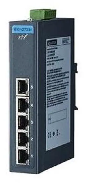 Advantech EKI-2725-CE - 5-port Ind. Unmanaged GbE Switch