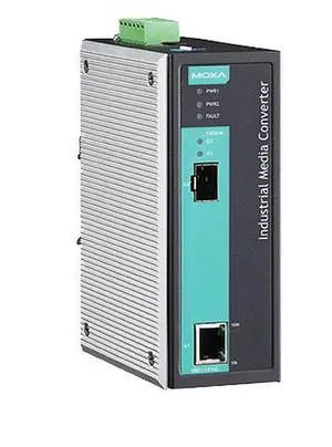 Moxa IMC-101G - Industrial Giga Media Converter, 10/100/1000BaseT(X) to 1000BaseSX/LX/LHX/ZX, 0 to 60  Degree C