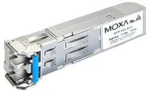 Moxa SFP-1GLXLC - Small Form Factor pluggable transceiver with 1000BaseLX, LC connector, 10 km, 0 to 60 Degree C