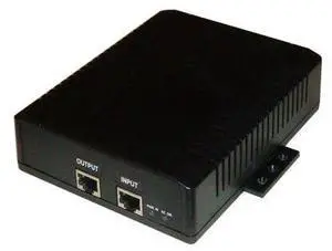 Tycon Systems TP-POE-HP-56G - 56V 100W 4 Pair High power Gigabit Passive POE Power injector, US Power Cord