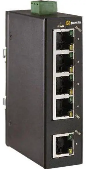 07017400 IDS-105FE - Industrial Switch with 5 x 10/100Mbps RJ45 Ethernet ports.  -10 to 60C operating temperature.