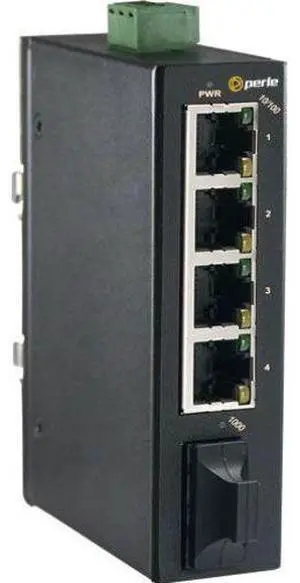 07017410 IDS-104FE - M2SC2 Industrial Switch with 5-ports: 4 x 10/100Mbps RJ45 ports and 1 x 100Base-FX