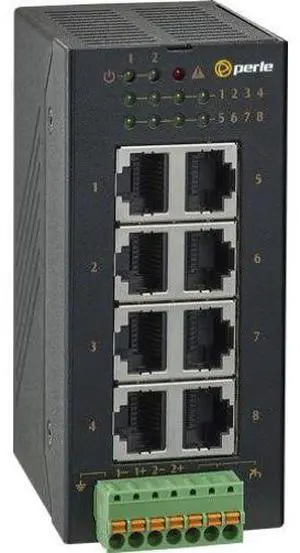 07017490 IDS-108FE-XT - Industrial Switch with 8 x 10/100Mbps RJ45 Ethernet ports. -40 to 75C operating temperature.