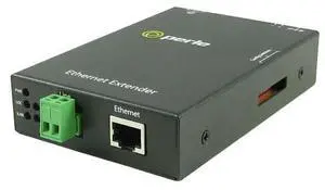 Perle 06003554 eX-1S1110-TB - Gigabit Ethernet Stand-Alone Ethernet Extender - 1 port 10/100/1000Base-T (RJ-45) . 2-pin Terminal