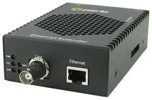 Perle 06003660 eX-1S1110-BNC-XT - Gigabit Industrial Temperature Ethernet Extender - 1 port 10/100/1000Base-T (RJ-45) . BNC ( Co
