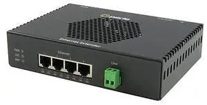 Perle 06004724 eXP-4S110E-TB - Fast Ethernet Stand-Alone PoE Ethernet Extender - 4 port 10/100Base-TX (RJ-45) . Terminal Block I