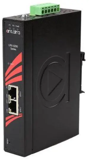 Antaira LRX-0200-T - Industrial Router with VPN/NAT Extended Temperature Version (-35C to 70C)