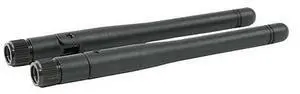 Perle 08000140 - WiFi Antenna RP-SMA Pack - WiFi Antenna RP-SMA Pack - 2 x Wi-Fi Antenna with RP-SMA direct attach connector for