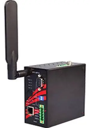 Antaira STW-611C - 1-Port (RS-232 / 422 / 485) Industrial 802.11b/g/n Wireless Serial Device Server, Client Mode