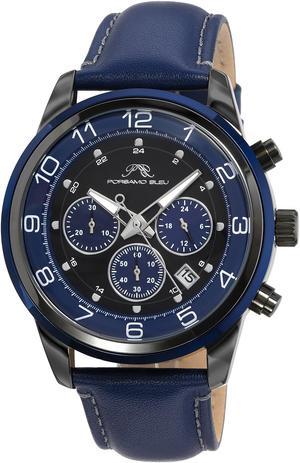 Porsamo Bleu Arthur Men's Leather Watch 1091DARL
