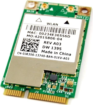 DELL Jr356 Wireless 1395 802.11G Internal Card Network Adapter Pci Express Mini Card DELL Jr356 Wireless 1395 802.11G Internal Card Network Adapter Pci Express Mini Card