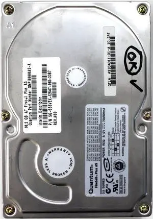 10.2GB AT FIREBALL PLUS AS QMP10000AS-A, AS10A011, 058VEX
