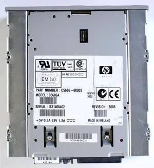 C5686A - TAPE DRIVE, HP SURESTORE DAT40, C5686-60003 REV.B008