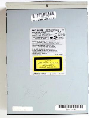 CD-ROM DRIVE, CRMC-FX810T, FCC ID: EW4CRMC-FX810T