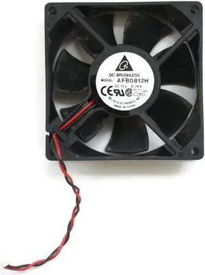 DELTA DC BRUSHLESS FAN AFB0812H DC12V 0.24A, 2-WIRE, 80x25mm