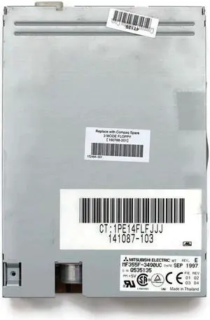 FDD, MF355F-3496UC, Repl.w/Compaq 179161-001