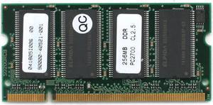 LAPTOP MEMORY, 90000-40521-001 256MB DDR PC2700 CL2.5, S0200RCB