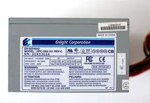 PWR SUPPLY 250W, HPC-250-101 (REV.C) EN-8254942, 115V/230V 6/3A 50/60Hz PWR SUPPLY 250W, HPC-250-101 (REV.C) EN-8254942, 115V/230V 6/3A 50/60Hz
