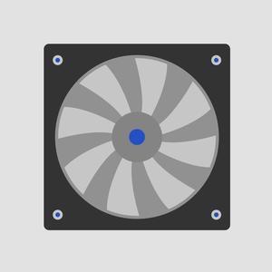 FAN, DC BRUSHLESS AD1212HB-A71GL, 12V 0.37A, 120x25mm