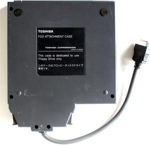 TOSHIBA EXTERNAL FDD ATTACHMENT CASE W/ FLOPPY DRIVE