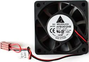DELTA DC BRUSHLESS FAN AFB0612HB DC12V 0.15A, 2-WIRE, 60x15mm