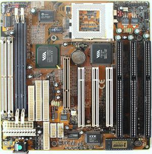 Shuttle Hot-P591P socket 7 motherboard, 3x ISA Slots