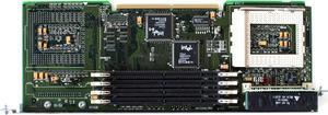 HP NETSERVER PROCESSOR BOARD D4944-60001, 5182-9428, 5063-8384, SKT8, W/ VRM ADAPTER