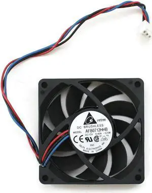 DC FAN 12V 0.45A BRUSHLESS 3 WIRE CONNECTOR, 1750000257