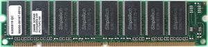 256MB SDRAM COMPATIBLE WITH PC-133/PC100, K005819 QC