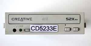 CD-ROM DRIVE, CD5233E 52Xmx, 5001030000001 QC-PASS 2001/02