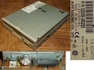 FLOPPY DRIVE 3.5 1.44MB P/N D2035-60282, DF354N048C