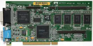 MGA-MIL/4/DELL3 - 4MB PCI VIDEO CARD, 590-05 REV.B, DP/N 00059264 REV.A00 (NO BRACKET)