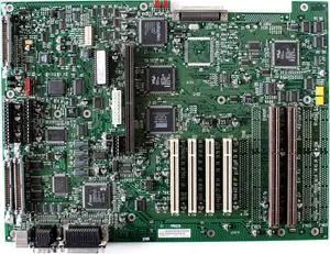HP SYSTEM BOARD NETSERVER D4248-80002, W/ CONTROL PANEL 5182-0013-B