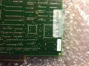 DigiBoard ISA PC/8e Acceleport Card 30001624 REV.F, 30001622 REV.B, FCCID: FJS46W31624