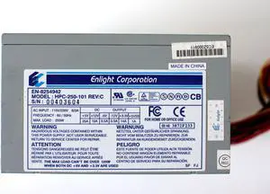 EC EN-8254942 HPC-250-101 REV.C 250W PWR SUPPLY
