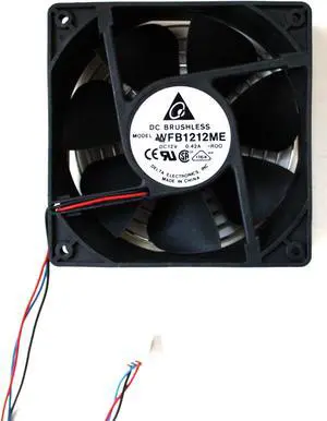 DELTA DC BRUSHLESS FAN WFB1212ME DC12V 0.42A, 3-WIRE, 120x38mm