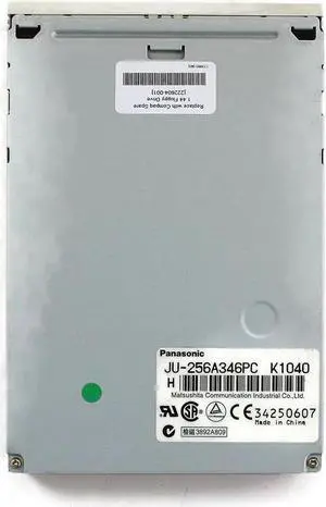 FDD, JU-256A346PC K1040,Repl.w/Compaq 222604-001, (FL-81)