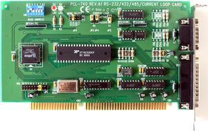 RS-232/422/485 Current-loop Comm. Card, ISA, REV.A1