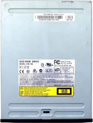 DVD-ROM DRIVE LTD-163, CN-08Y926-55081 REV A00 (BLACK)