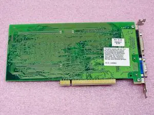 MGA-MIL/4N - DUAL OUTPUT PCI VIDEO CARD, 590-05 REV B