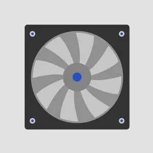FAN PSD1204PQBX-A(2).B4419.F.GN DC12V 6.0W, 4-WIRE, 40x28mm