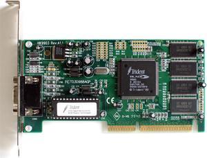 Video card AGP, HK9903 REV A1.1, TD3D988AGP, (b.8B)