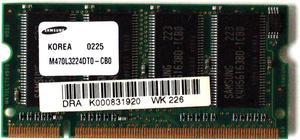 LAPTOP MEMORY, M470L3224DT0-CB0 256MB PC2100 266MHz DDR SODIMM