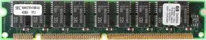 MEMORY SEC KMM374F410BK-6U 168PIN, HP D4295A 32MB 60NS 1818-6584, (4Mx72), 2K REFRESH D4295-69001