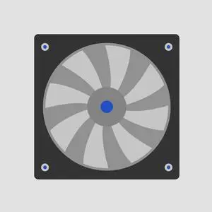 MAGLEV GM1204PQB1-8A DC12V 2.6W 3-WIRE SERVER FAN