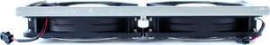 DC BRUSHLESS FAN AD1212HB-A71GL, 12V 0.37A, 2-WIRE, 120x25mm