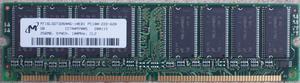MEMORY MT16LSDT3264AG-10EB1 256MB,SYNCH,100MHZ,CL2 PC100-222-620, CT32M64S4D8E.16T