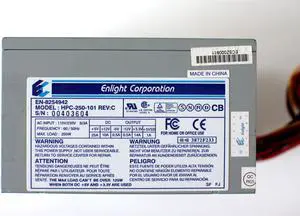 EC EN-8254942 HPC-250-101 REV.C 250W PWR SUPPLY
