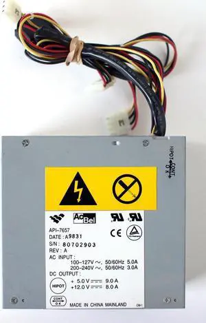 PWR SUPPLY, API-7657 A9847 REV A