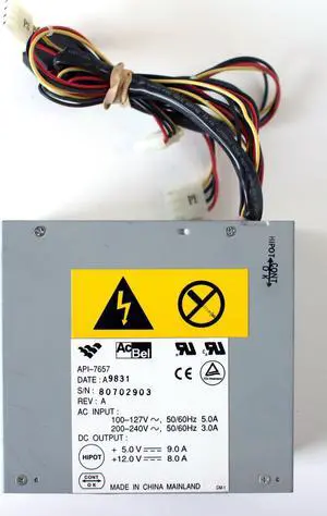 PWR SUPPLY, API-7657 A9831 REV A